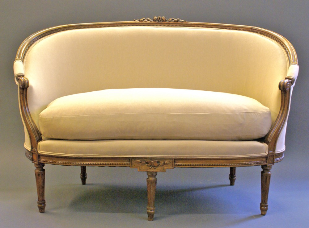 A late 19th century French Sofa