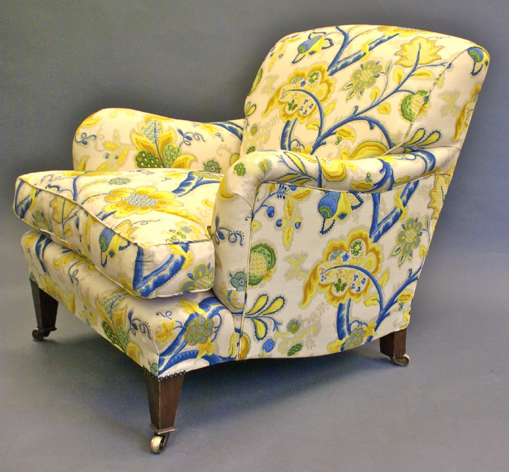 A Howard and Son style Bridgewater model arm chair.
