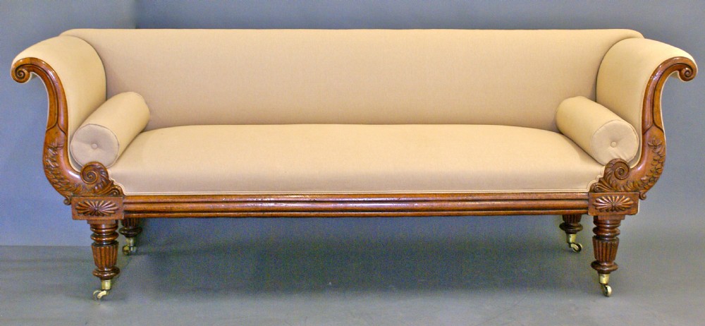 A superb Regency mahogany sofa, attributed to Gillows.