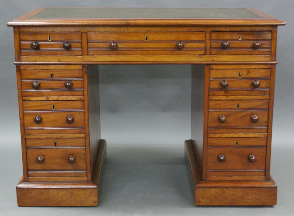 A most unusual Victorian child's pedestal desk