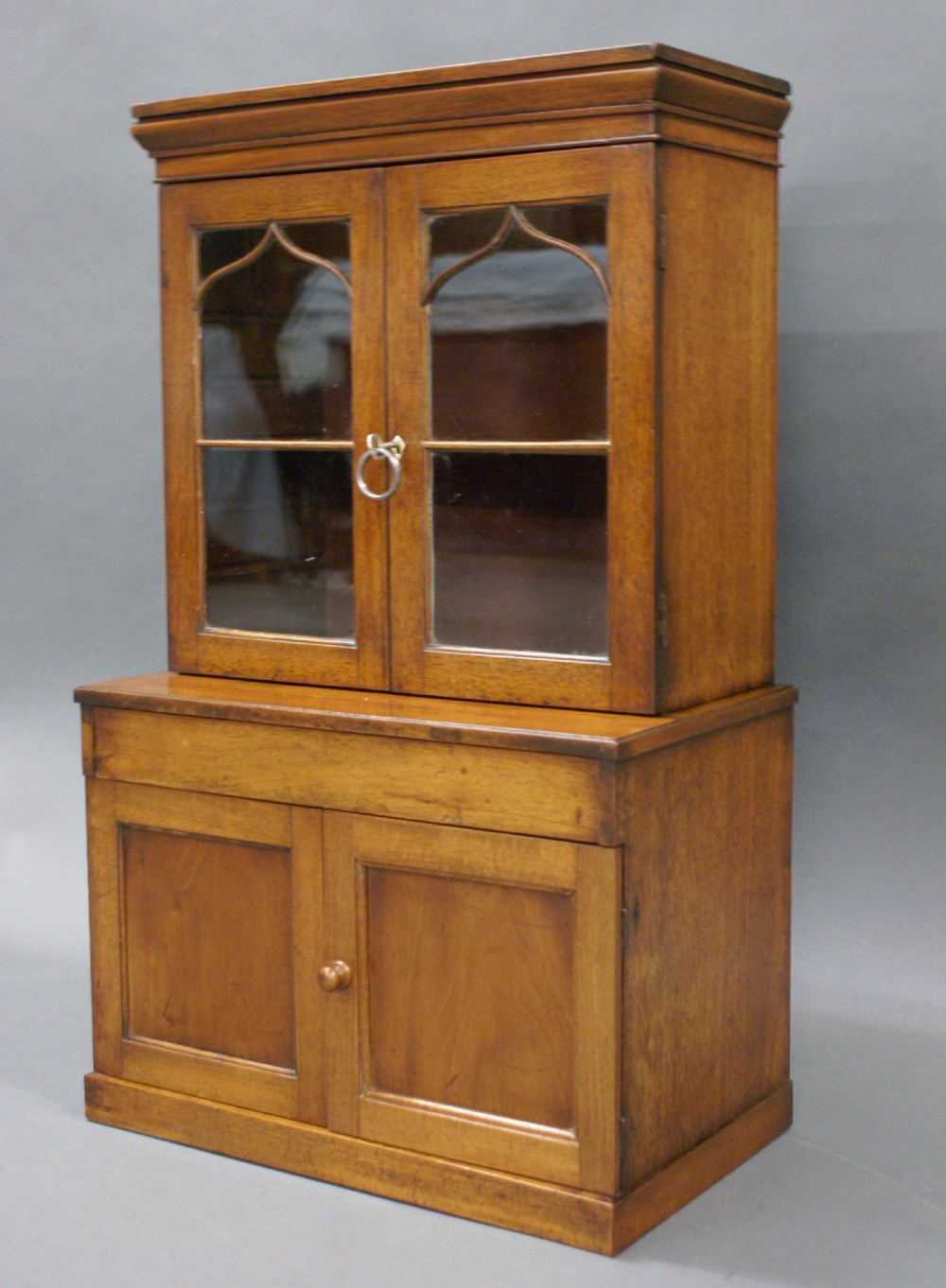 A rare & unusual miniature bookcase