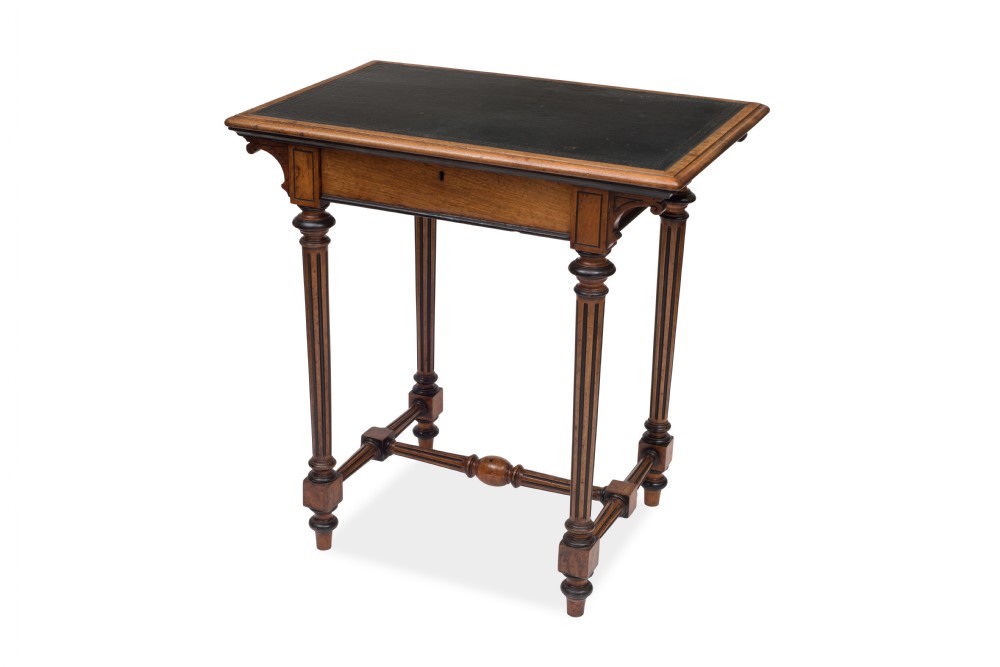 A small Aesthetic movement writing table