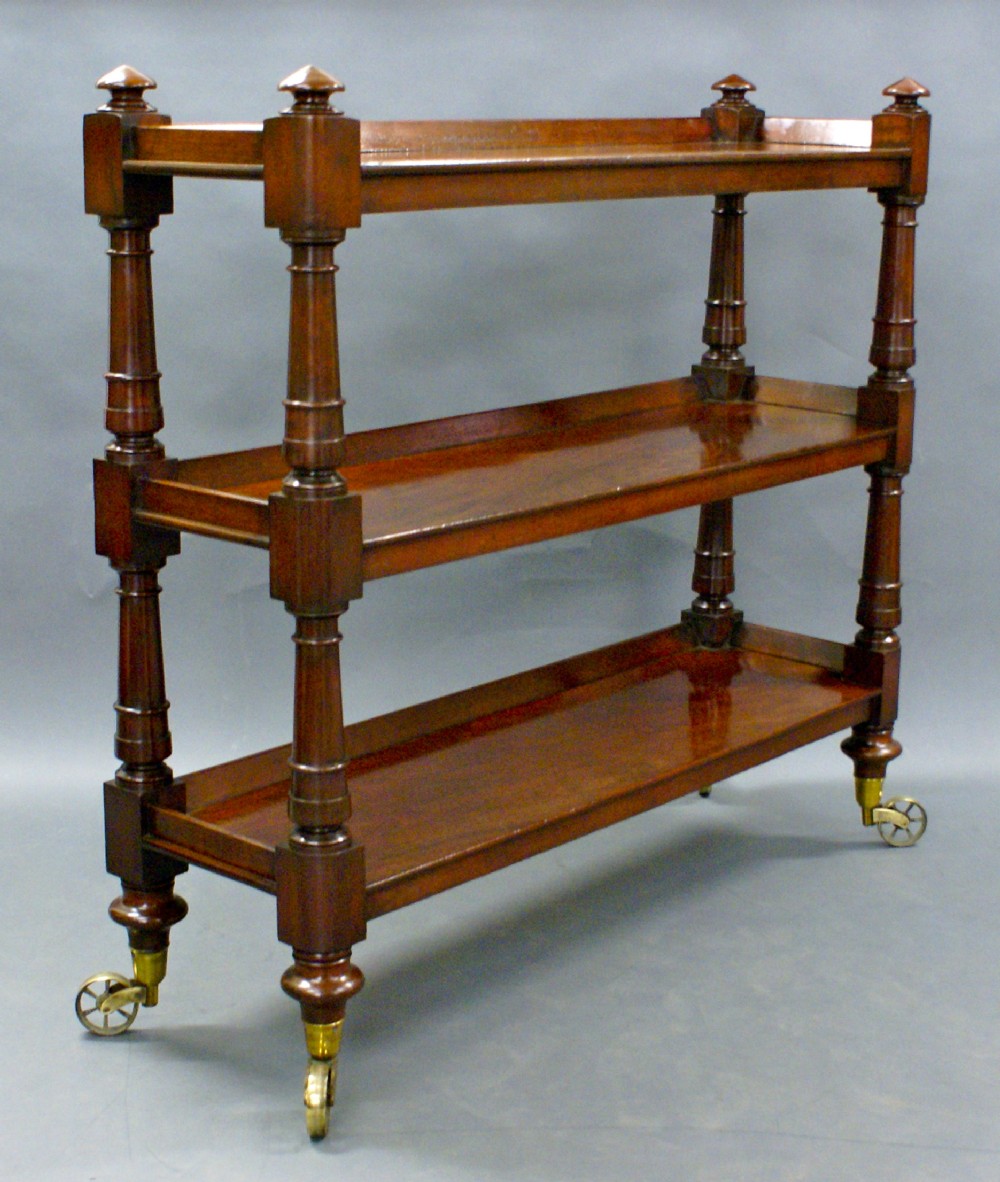 An early Victorian mahogany buffet.