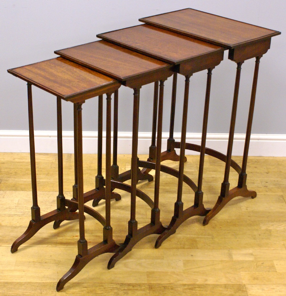 A William IV quartetto nest of tables