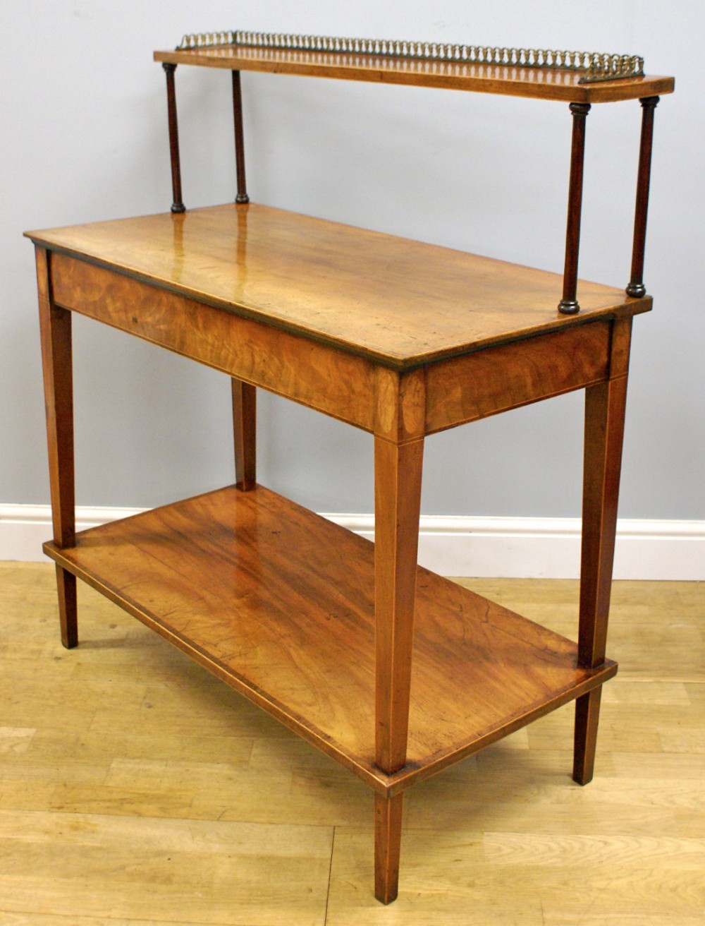 A George III mahogany console table