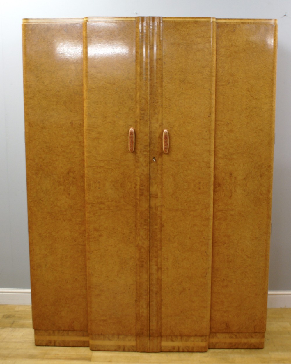 An Art Deco wardrobe by Harry & Lou Epstein 