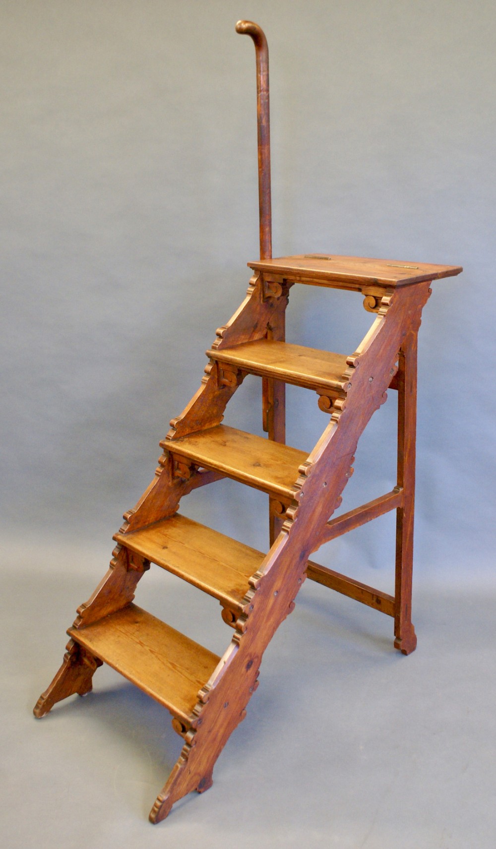 A 19th century set of library steps