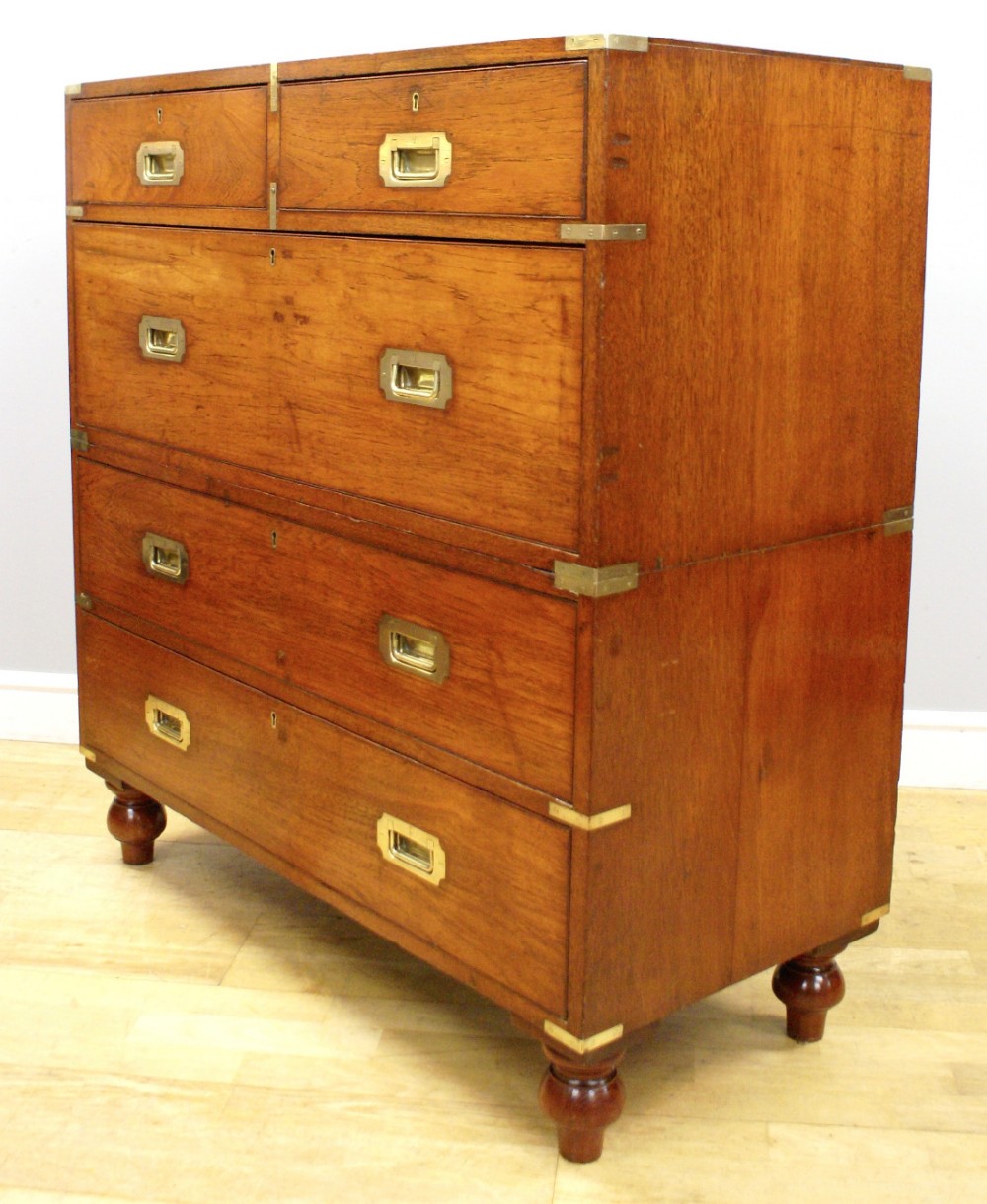 A 19th century military chest