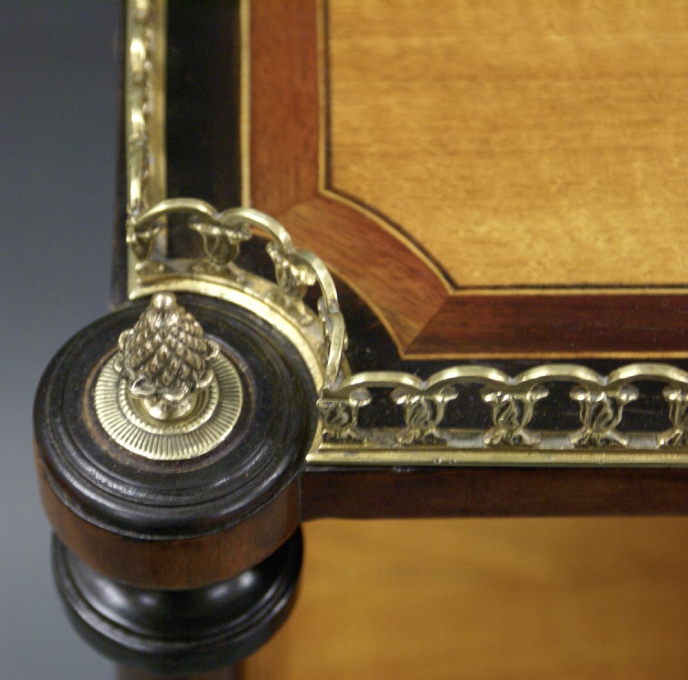 A satinwood Etagere attributed to Lamb of Manchester View III