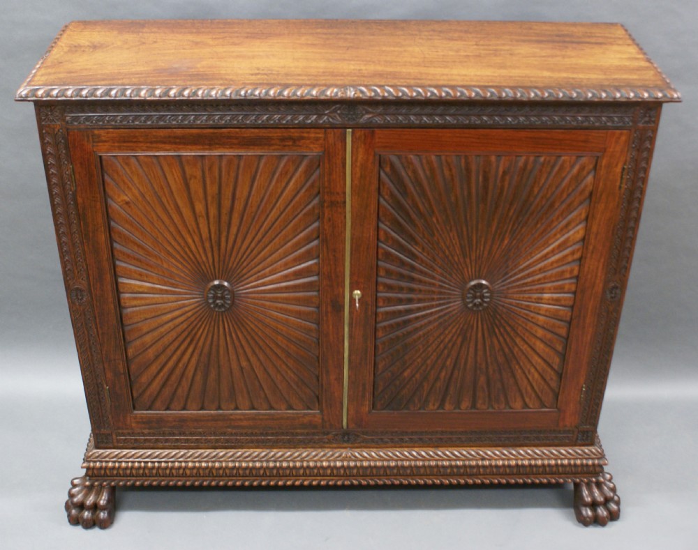 An Anglo Indian carved cabinet View VII