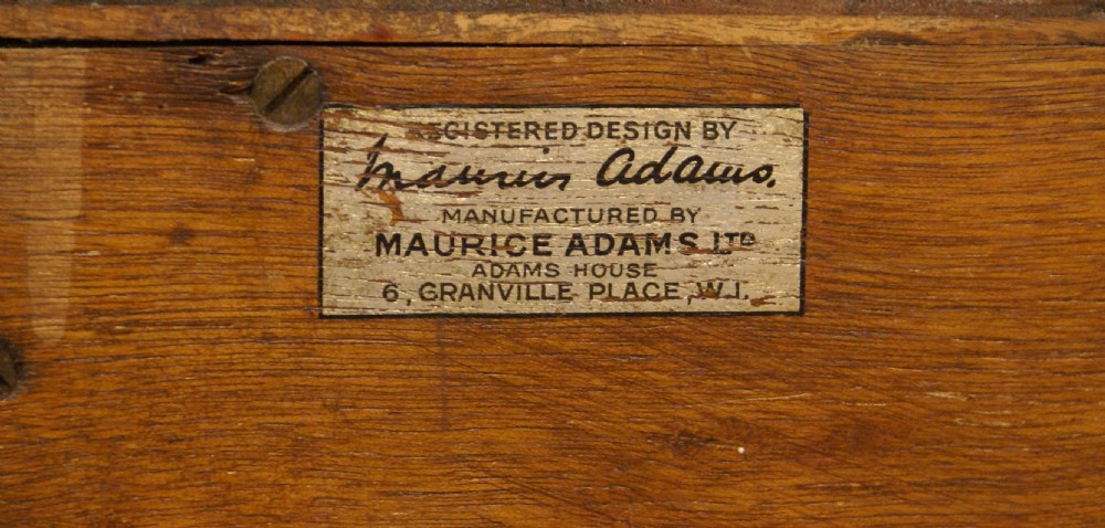 A tall Art Deco chest by Maurice Adams View VI