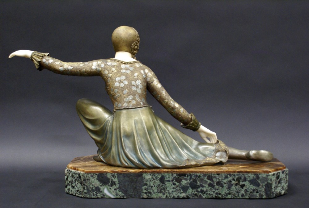 Stunning Art Deco bronze by F. Rigaud View VII