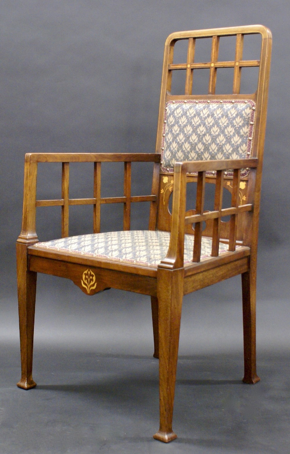 An Arts & Crafts arm chair by Allen & Appleyard