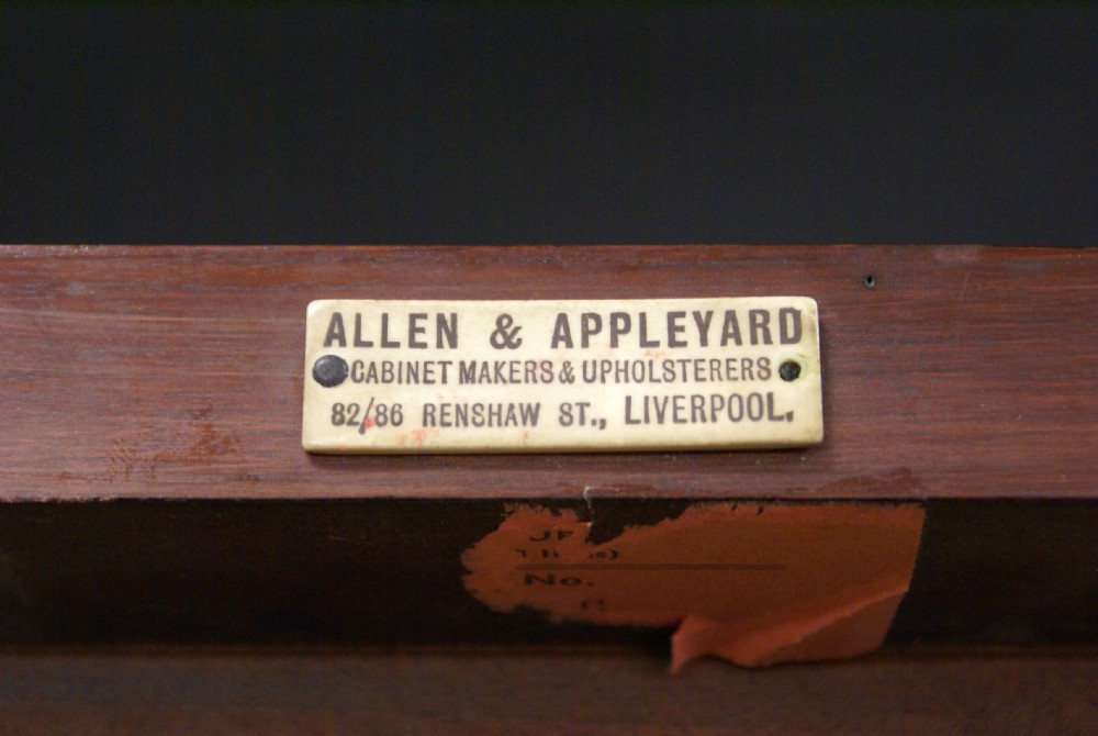 An Arts & Crafts arm chair by Allen & Appleyard View VI