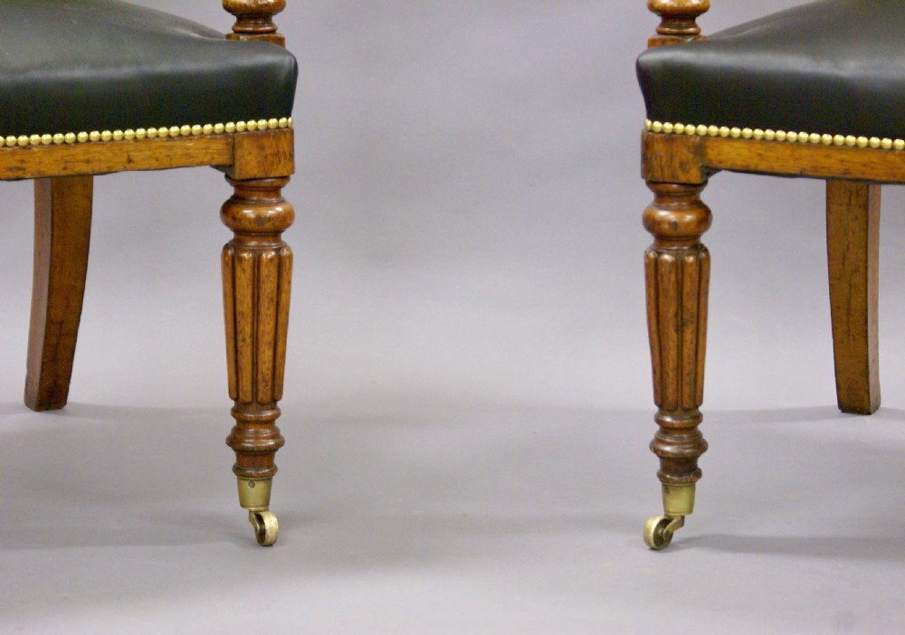 A fine pair of arm chairs in the manner of Gillows View V