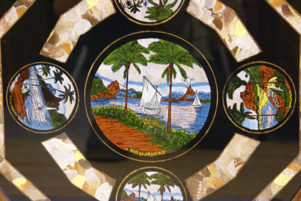 An unusual mahogany center table View III