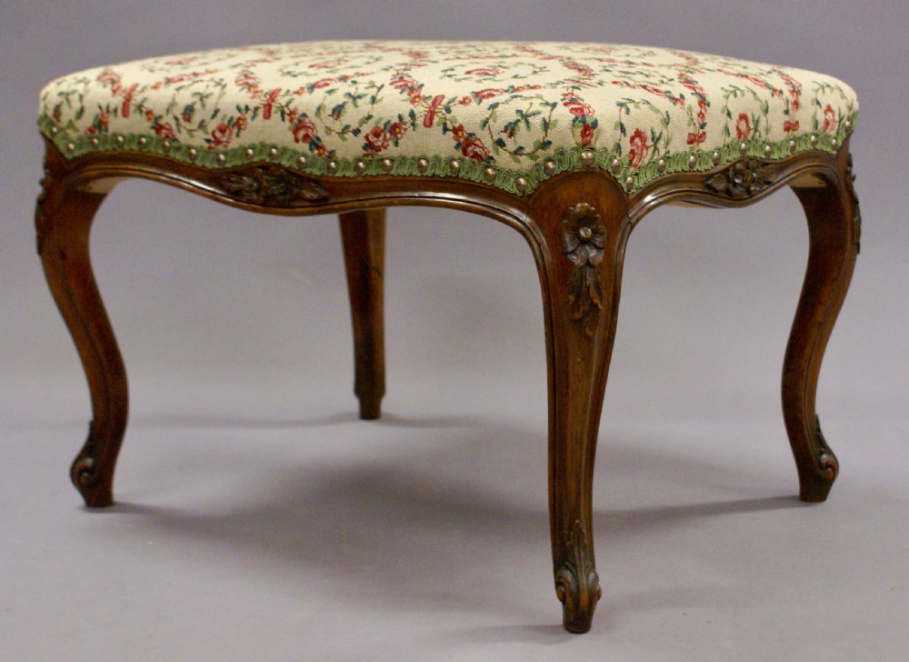 A superior quality rosewood stool.