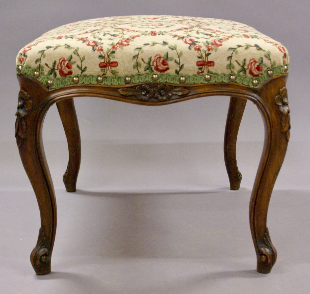 A superior quality rosewood stool. View V