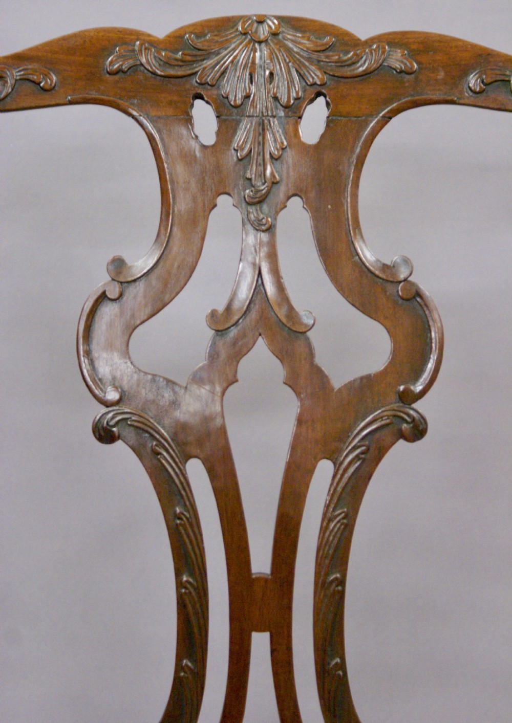 A superb set of 6 Chippendale period chairs View IV