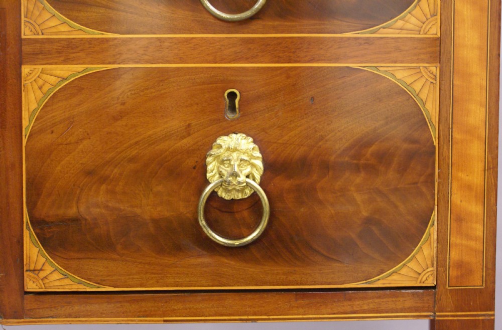 A fine George III mahogany bow-fronted sideboard View II