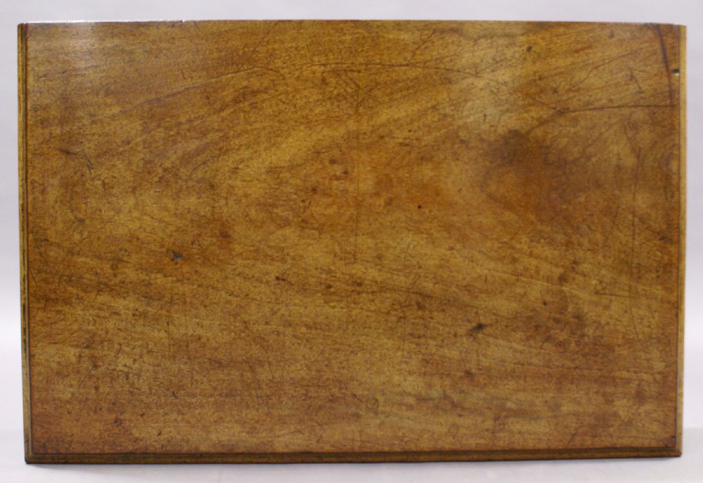 A George III mahogany side table View IV