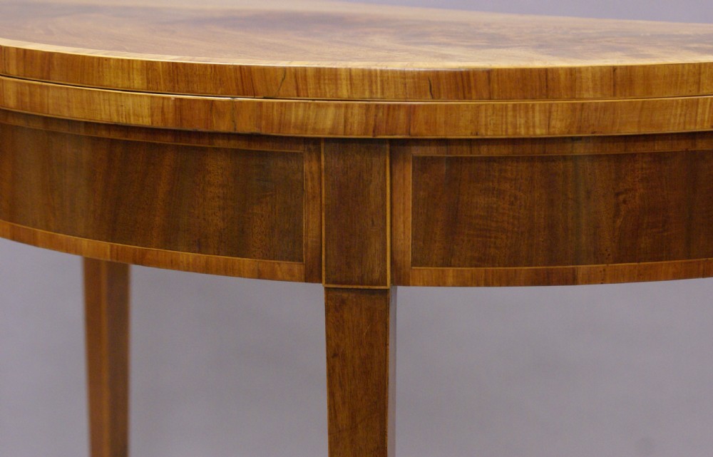 A George III card table View IV