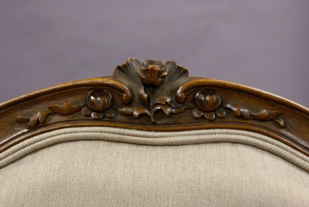 A fine pair of French fauteuil View VI