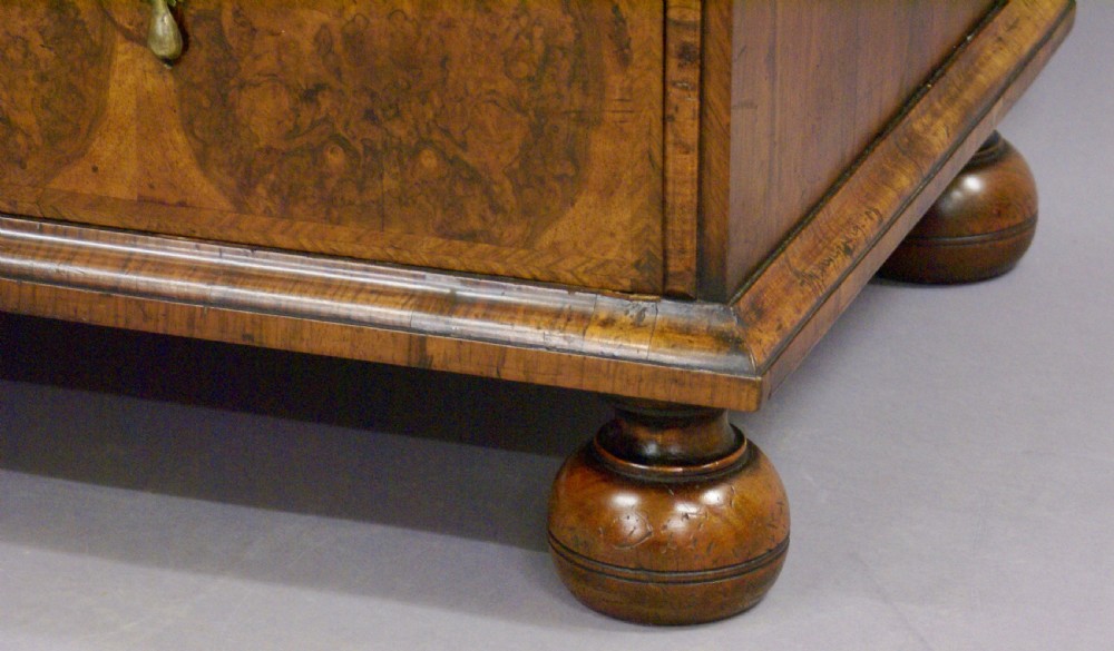 A Queen Anne walnut chest of drawers View V