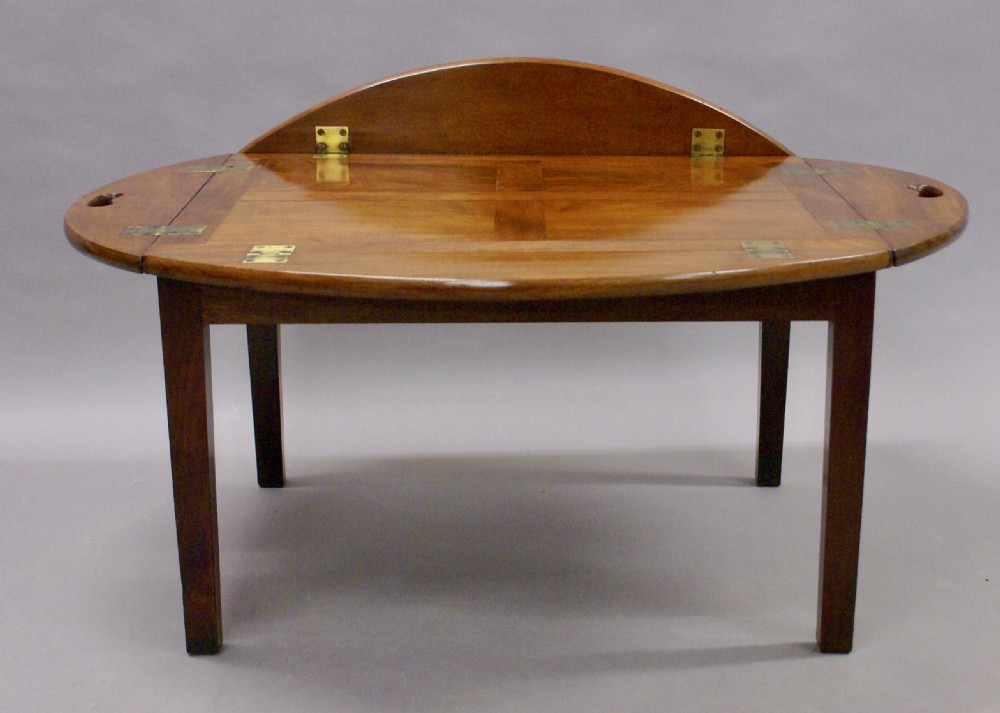 A fine quality mahogany Butlers tray View III