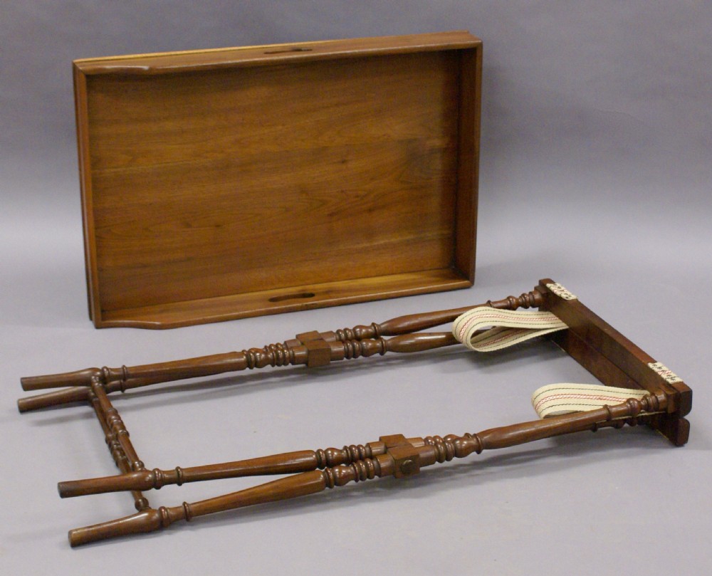 A 19th century Butlers tray on stand View VI