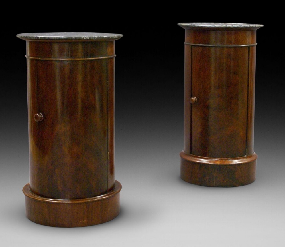 A matched pair of  potcupboards