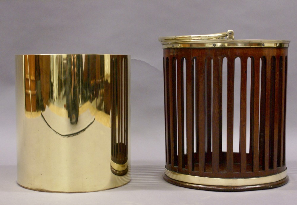 18th century slatted plate bucket View VI