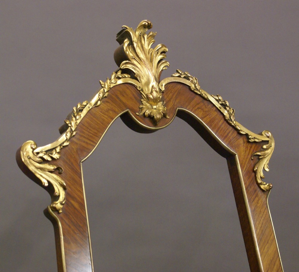 A superb kingwood and ormolu easel View II