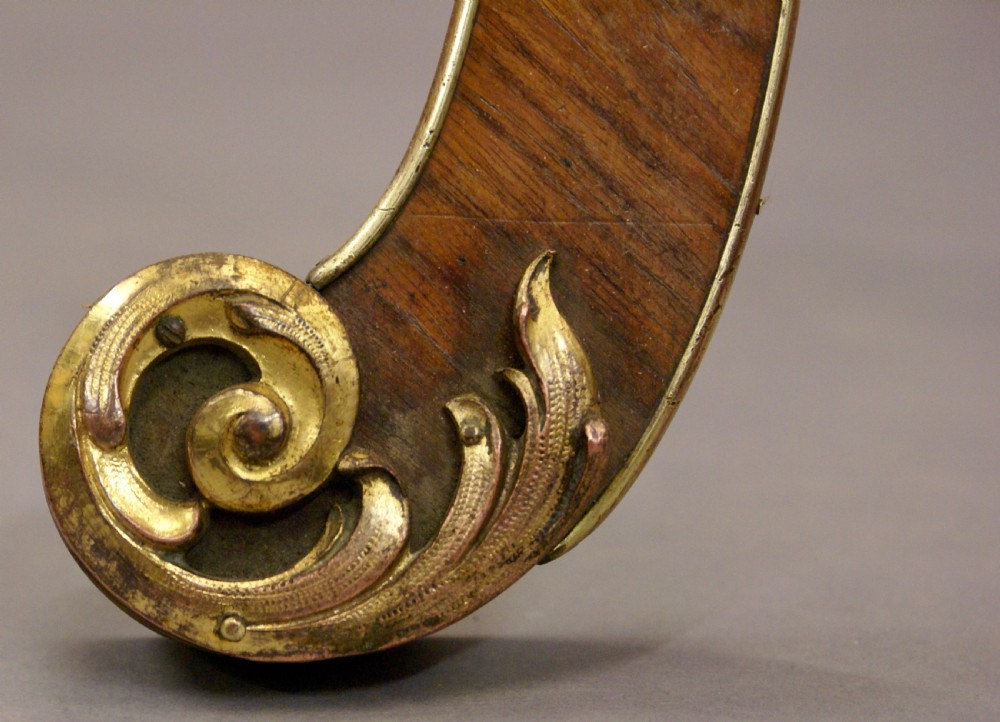 A superb kingwood and ormolu easel View VI