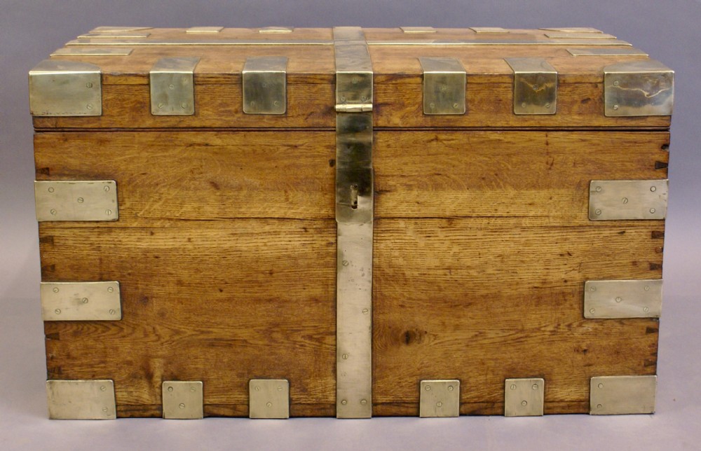 A superb 19th century silver chest View II