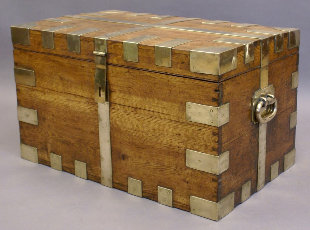 A superb 19th century silver chest View III