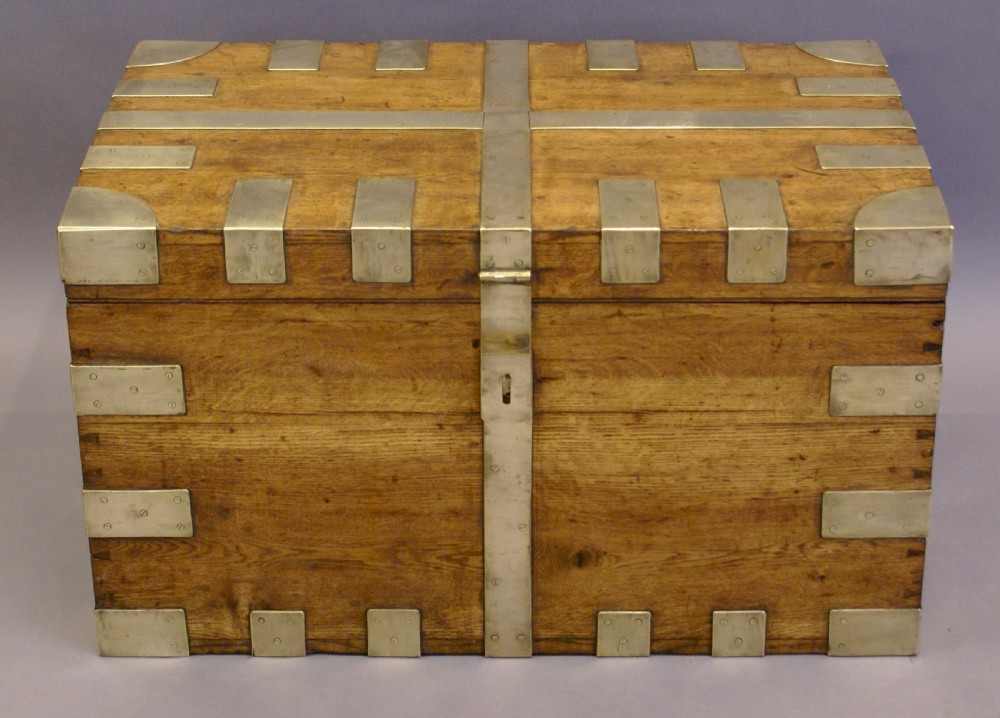 A superb 19th century silver chest View IV