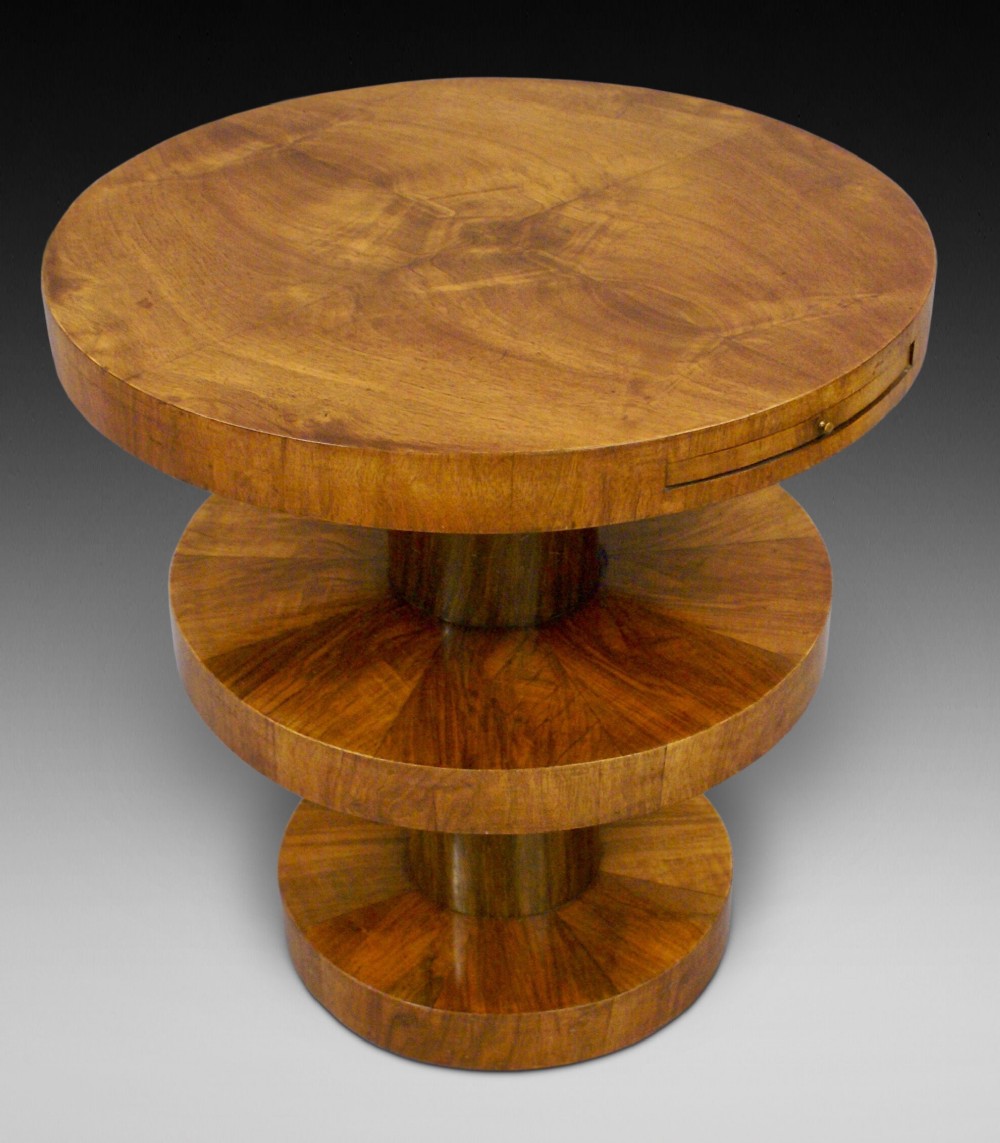 An unusual Art Deco centre table