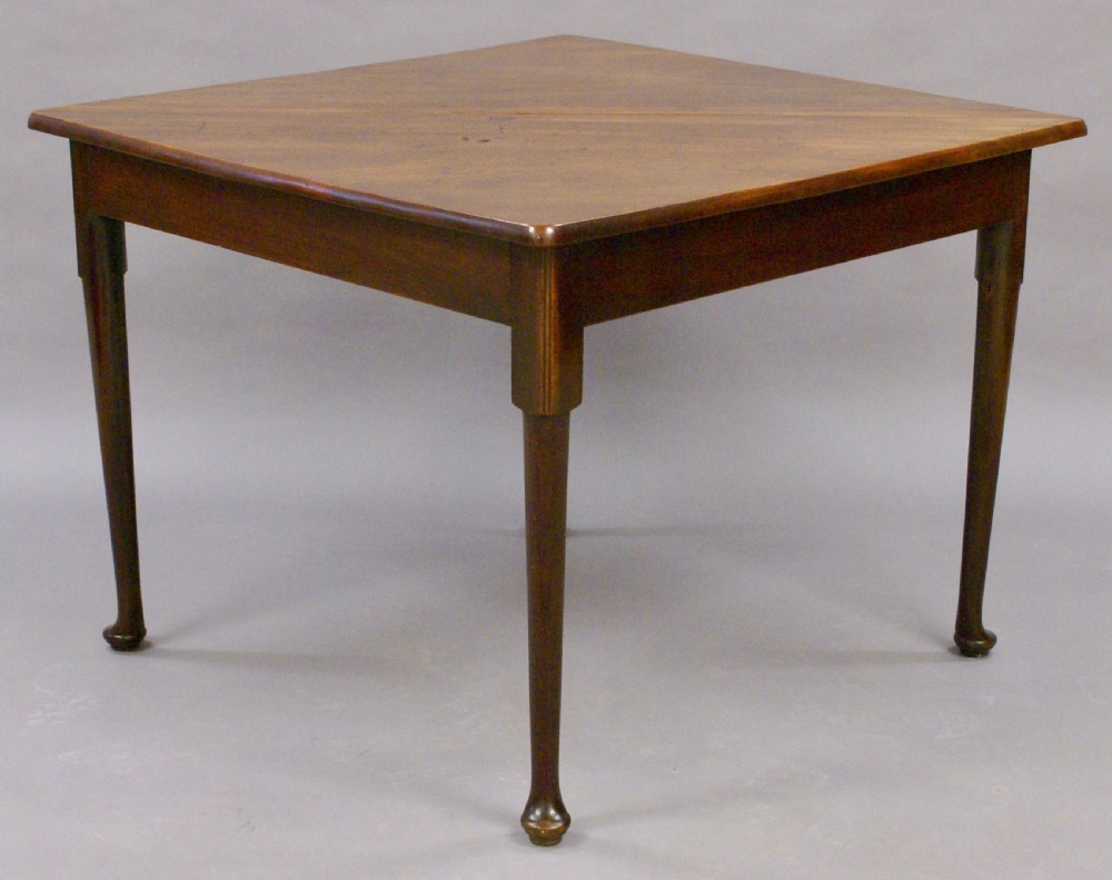 An unusual George II gateleg table View VI