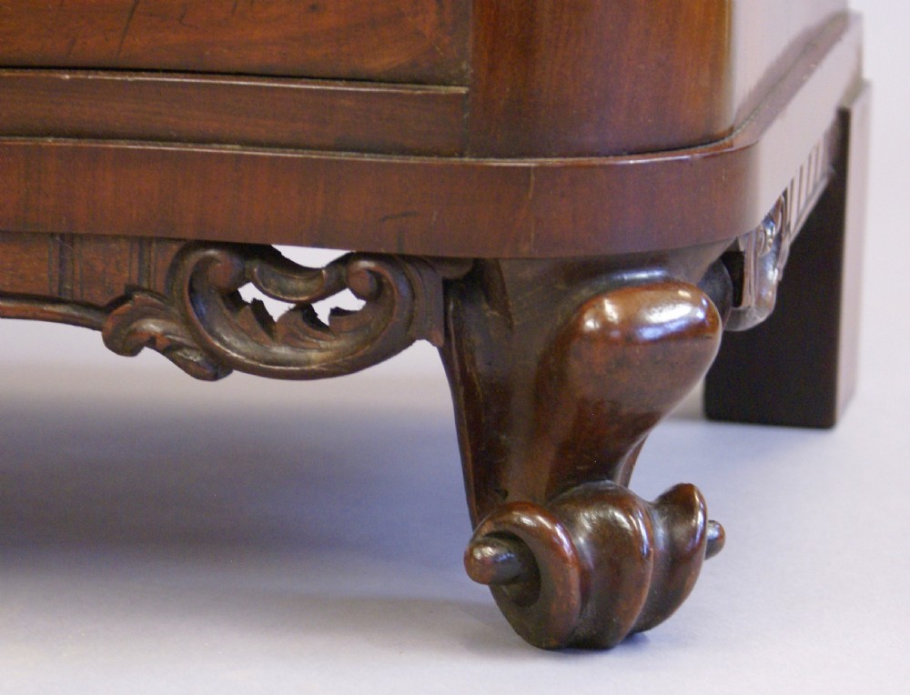 A flame mahogany side cabinet View VI