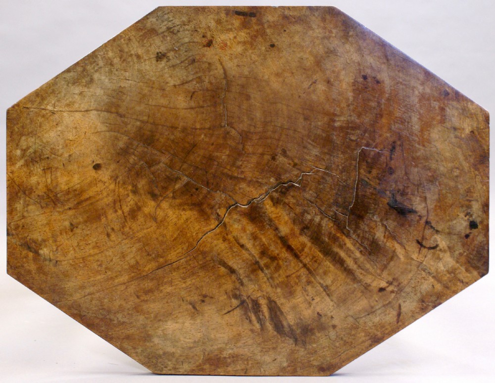 An unusual flame mahogany side table View III
