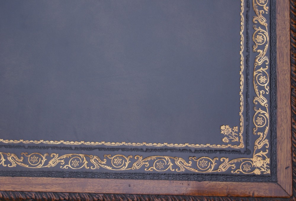 A Chippendale Revival partners desk View VI