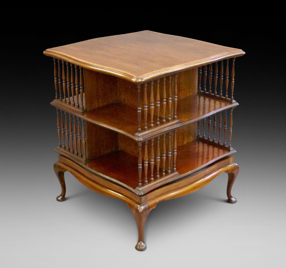 Edwardian revolving bookcase