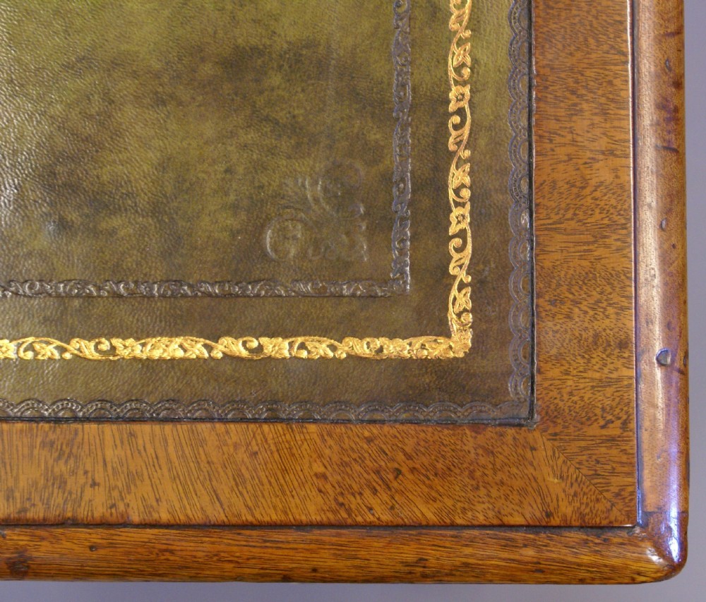 A George III mahogany partners desk View V