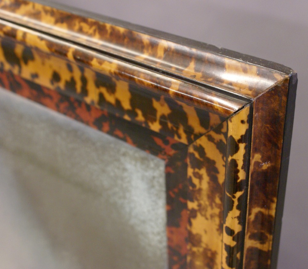 An exceptional Flemish tortoise shell mirror View IV