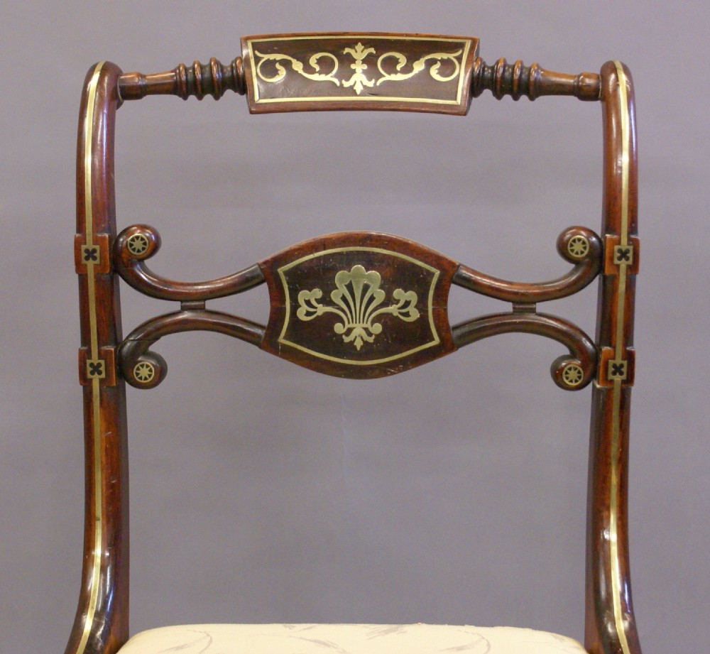 A superb set of 6  Regency chairs View III