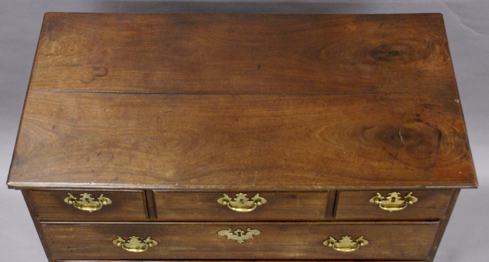 A rare George II San Domingan mahogany chest  View IV