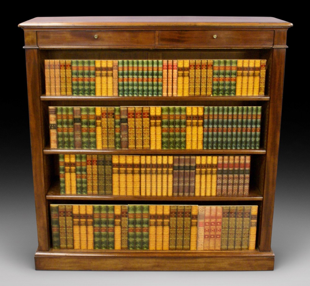 A good quality open bookcase