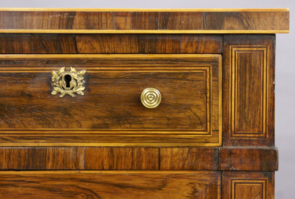 A Regency rosewood breakfront cabinet View IV
