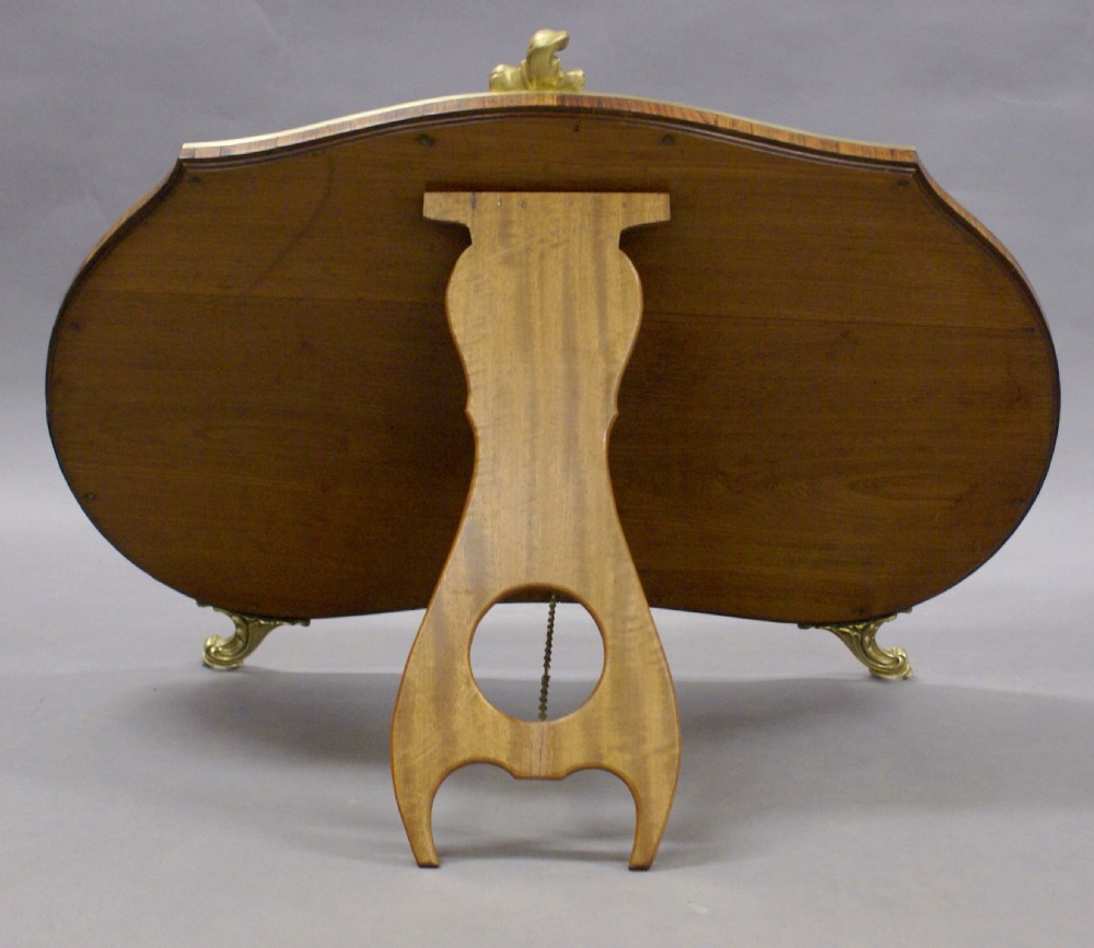 A king wood and ormolu dressing mirror View VI
